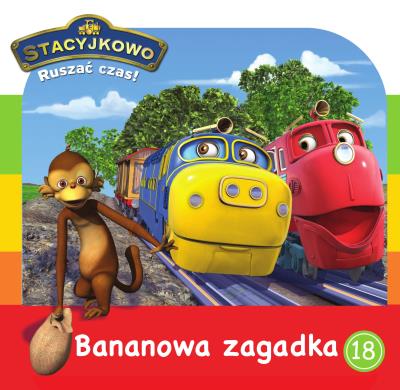 Okładka książki Stacyjkowo.Bananowa zagadka.STORY