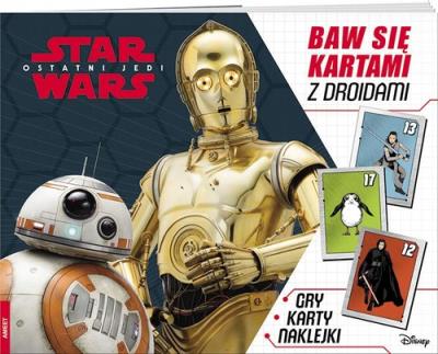 Okładka książki Star Wars Baw się kartami z droidami