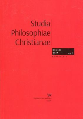 Opakowanie Studia Philosophiae Christianae 2017/1