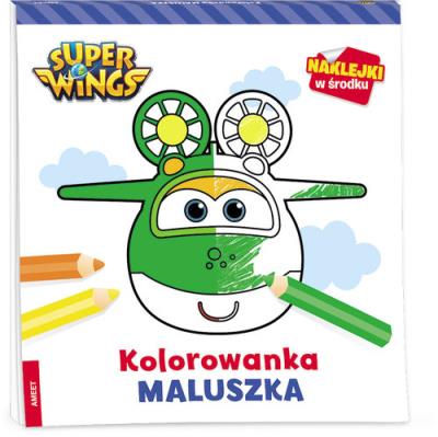 Okładka książki Super Wings Kolorowanka maluszka