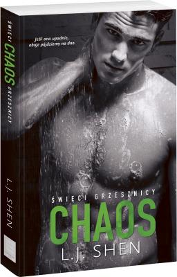 Święci grzesznicy - Chaos. Autor: L.J. Shen. SmakLiter.pl Okładka książki Święci grzesznicy - Chaos