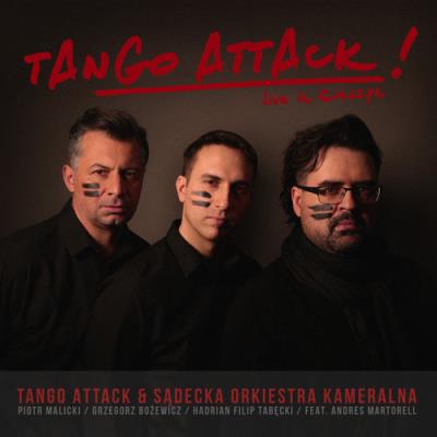 Tango Attack. Autor: Tango Attack, Sądecka Orkiestra Kameralna. SmakLiter.pl Okładka książki Tango Attack
