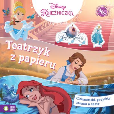 Okładka książki Teatrzyk z papieru. Księżniczki. Disney