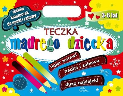 Okładka książki Teczka mądrego dziecka 3-6 lat