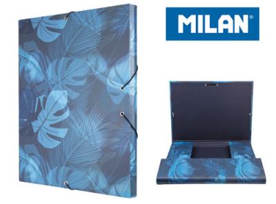Opakowanie Teczka MILAN A4 gruba z gumką BOTANIC