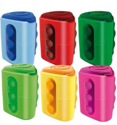 Temperówka Groove podwójna różne kolory. Wydawca: LYRA. SmakLiter.pl Opakowanie Temperówka Groove podwójna różne kolory