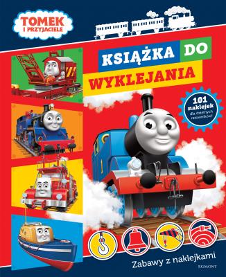 Okładka książki Tomek i przyjaciele. Książka do wyklejania