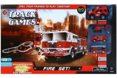 Opakowanie Tor samochodowy metalowy straż pożarna