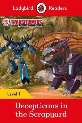 Opakowanie Transformers: Decepticons in the Scrapyard Ladybird Readers Level 1