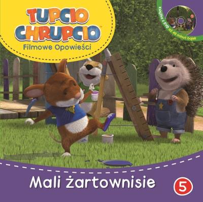 Okładka książki Tupcio Chrupcio.DVD . Mali żartownisie