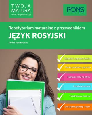 Okładka książki Twoja matura Język rosyjski Repetytorium maturalne z przewodnikiem