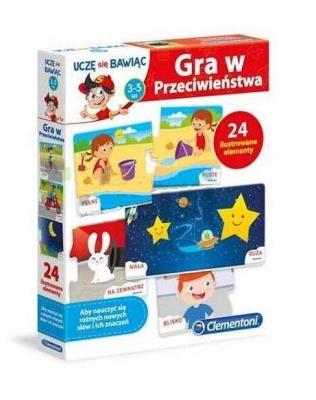 Opakowanie Uczę się bawiąc. Gra w przeciwieństwa