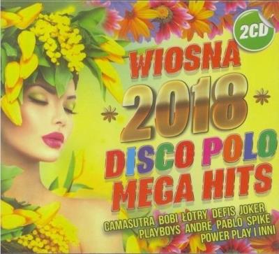 Wiosna 2018 Mega Hity Disco Polo (2CD). Autor:   Praca zbiorowa. SmakLiter.pl Okładka książki Wiosna 2018 Mega Hity Disco Polo (2CD)