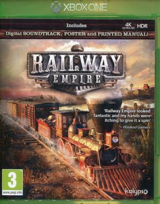 XBox One Railway Empire. Wydawca: CDP.pl. SmakLiter.pl Opakowanie XBox One Railway Empire