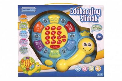 Opakowanie Zabawka muzyczna ślimak e-edu