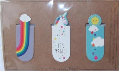 Zakładki magnetyczne - Jednorożec CASS FILM. Wydawca: Moses. SmakLiter.pl Opakowanie Zakładki magnetyczne - Jednorożec CASS FILM