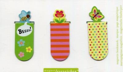 Opakowanie Zakładki Magnetyczne Wiosna Zestaw 3 sztuki