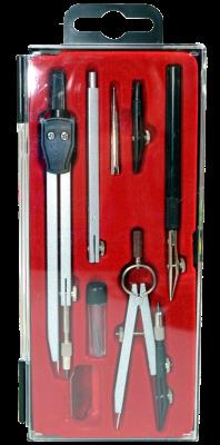 Okładka książki Zestaw geometryczny cyrkle 2605