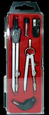 Okładka książki Zestaw geometryczny cyrkli 2582