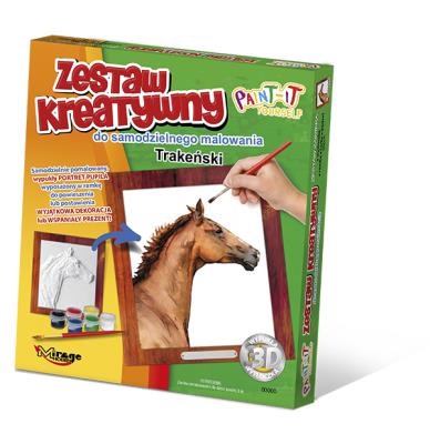 Okładka książki Zestaw Kreatywny do malowania - Koń Trakeński