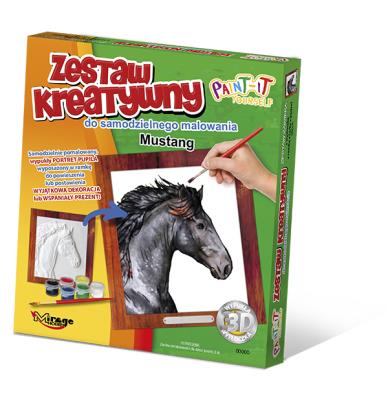 Okładka książki Zestaw Kreatywny do malowania - Mustang