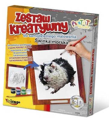 Opakowanie Zestaw Kreatywny do malowania - Świnka morska