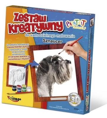 Opakowanie Zestaw Kreatywny do malowania - Sznaucer