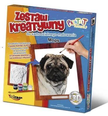 Opakowanie Zestaw Kreatywny do malowania - Mops
