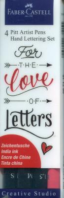 Opakowanie Zestaw Pitt Artist Pen Handlettering 4szt. w etui