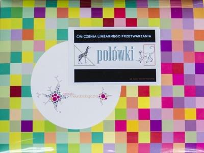 Zestaw.Ćwiczenia linearnego przetwarzania. Połówki. Autor: Agata Dębicka-Cieszyńska. SmakLiter.pl Okładka książki Zestaw.Ćwiczenia linearnego przetwarzania. Połówki