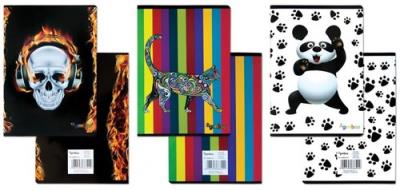 Opakowanie Zeszyt GIMBOO Vip A5 w kratkę 32 kartki mix kolorów 20 sztuk