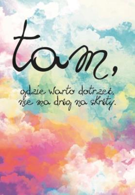 Opakowanie A Kartka składana - Tam gdzie warto dotrzeć