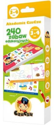 Akademia CzuCzu 3-4 lata. Wydawca: Bright Junior Media. SmakLiter.pl Opakowanie Akademia CzuCzu 3-4 lata