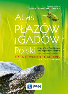 Atlas płazów i gadów Polski. Autor: Głowaciński Zbigniew, Sura Piotr. SmakLiter.pl Okładka książki Atlas płazów i gadów Polski