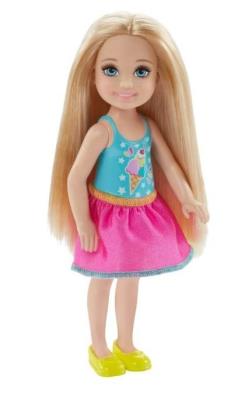 Opakowanie Barbie Chelsa i Przyjaciółki. Movie night