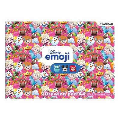 Opakowanie Blok rysunkowy A4 20 kartek Emoji Kraina Lodu 20 sztuk