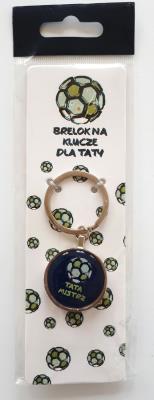 Breloczek do kluczy Tata mistrz. Wydawca: Jawi. SmakLiter.pl Opakowanie Breloczek do kluczy Tata mistrz