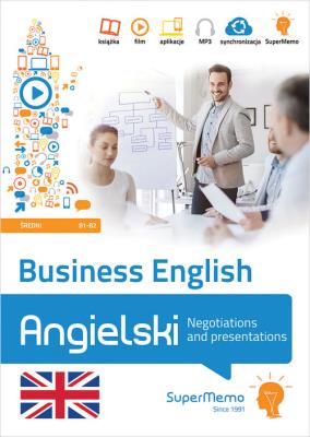 Business English Negotiations and presentations (poziom średni B1-B2). Autor: Warżała-Wojtasiak Magdalena, Wojtasiak Wojciech. SmakLiter.pl Okładka książki Business English Negotiations and presentations (poziom średni B1-B2)