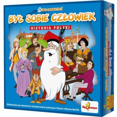 Okładka książki Był sobie człowiek Historia Polski