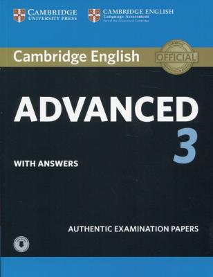 Opakowanie Cambridge English Advanced 3 with answers with Audio