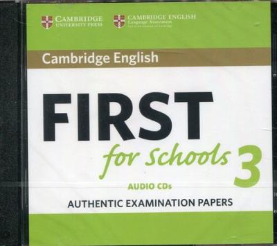 Cambridge English First for Schools 3. Wydawca: Cambridge University Press. SmakLiter.pl Opakowanie Cambridge English First for Schools 3