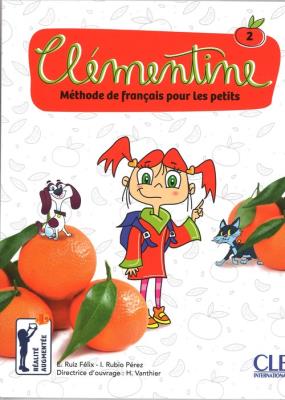 Okładka książki Clementine 2 Podręcznik + DVD A1.2