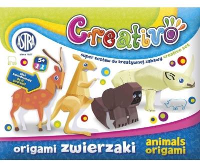 Opakowanie Creativo Origami zwierzaki Astra
