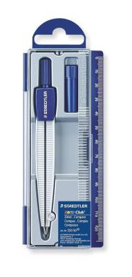 Opakowanie Cyrkiel szkolny z etui-linijką