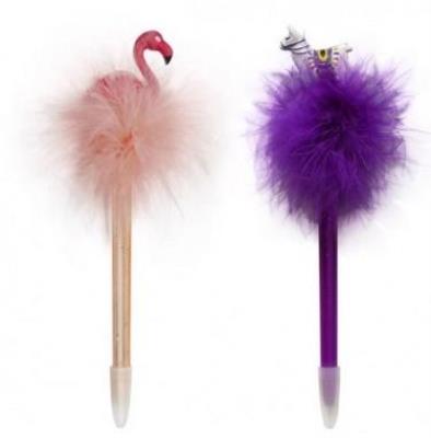 Opakowanie Długopis z pomponem Flaming Lama (24szt)