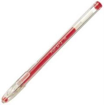 Opakowanie Długopis żelowy G1 czerwony (12szt) PILOT