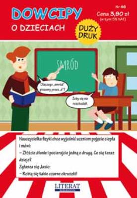 Okładka książki Dowcipy Nr 46 O dzieciach