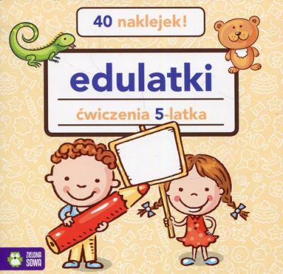 Okładka książki Edulatki ćwiczenia 5-latka