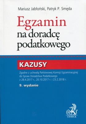 Okładka książki Egzamin na doradcę podatkowego Kazusy