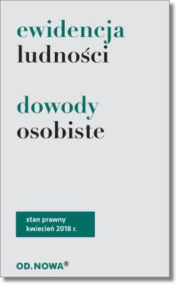 Opakowanie Ewidencja ludności Dowody osobiste
